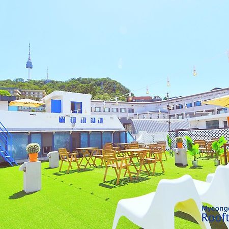 Myeongdong Rooftop Hostel Seul Exterior foto