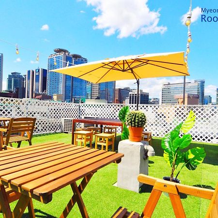 Myeongdong Rooftop Hostel Seul Exterior foto