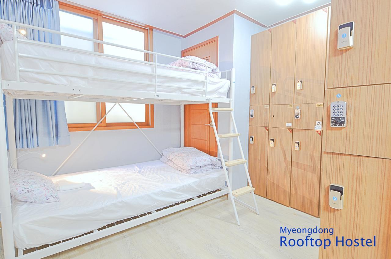 Myeongdong Rooftop Hostel Seul Exterior foto